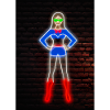 Superhelden Neon