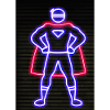 Superhelden Neon