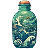 Ocean Bottle Drawing