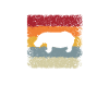 Hippopotamus Retro