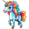 Süßes Einhorn