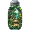 Jungle Bottle Drawing