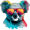 Koko le koala à lunettes