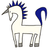 white unicorn