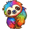 Cute sloth