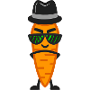 Cute Gangster Carrot