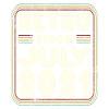 Birthday July 2021 Retro Gift