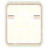 Birthday July 2022 Retro Gift