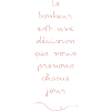 bonheur