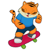 Tiger Skater Skateboard
