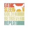Eat sleep Golden-retriever repeat