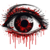 Eye bloody