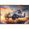 Fliegendes Luxusauto