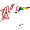 Rainbow unicorn