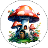 Mushroom House - A Fantastic Dream
