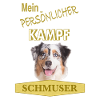 Persönlicher Kampfschmuser - Australian Shepherd