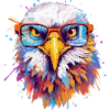 Rok the spectacled eagle
