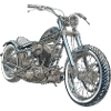 Zaz motorcycle chopper