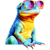 Hacko le lézard à lunettes