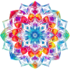 Buntes Mandala