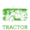 Traktor Anbau Bäuerin Stall