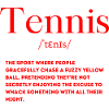 Tennis Definition Language English
