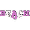 Plage rose 1