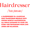Hairdresser Definition English
