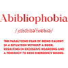 Abibliophobia Definition