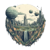 Futuristic life on planets