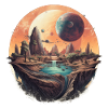 Futuristic life on planets
