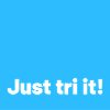 just tri it blue