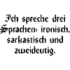 Lustiger Spruch