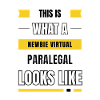 Neuling virtueller Rechtsanwaltsfachangestellter