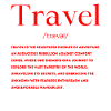 Travel Definition