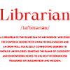 Librarian Definition English