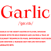 Garlic Definition