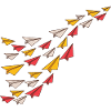 Paper airplanes