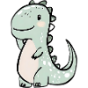Cute dinosaur