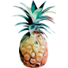 Encaustic pineapple