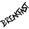 Breakfast Breakfast Font Logo