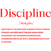 Discipline Definition