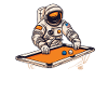 Billiards Astronaut