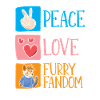 Furry Fandom Fursuits Heart