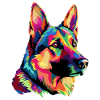 Deutscher Schäferhund Bunt