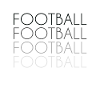 Football lettering