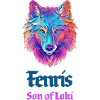 Der Fenriswolf, Kind des Loki