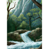 Forest River Wasserfall