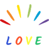 Rainbow Pride Love