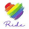 Pride Rainbow Heart